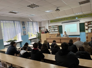 Інформаційно-виховний захід зі здобувачами вищої освіти присвячений Всесвітньому Дню боротьби зі сказом «Збережи своє здоров’я»