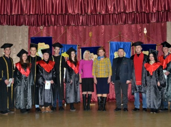 Урочисте вручення дипломів магістрам спеціальності «Економіка підприємства»